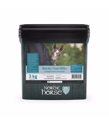 Nordic Foal Milk+ - Hoppemælk erstatning - HesteGrovvaren