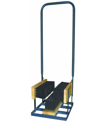 Støvlebørste med håndtag - Redskaber - HesteGrovvaren