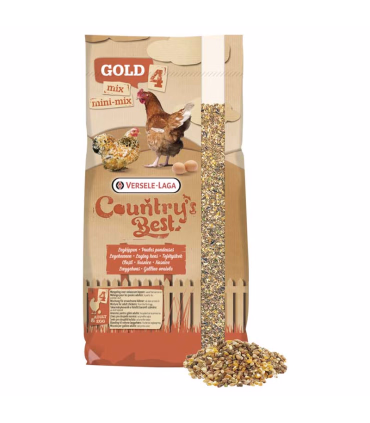Vesele Laga GOLD4 Mix - Hønsefoder - HesteGrovvaren