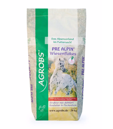 Agrobs Pre Alpin Wiesenflakes - Hestefoder - HesteGrovvaren