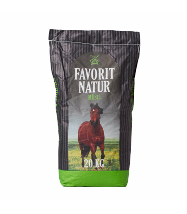 Møllerens Favorit Natur Müsli - Hestefoder - HesteGrovvaren