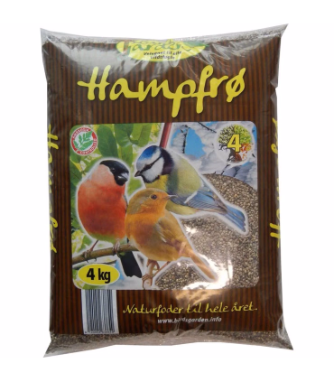 Birds Garden Hampfrø  - Vildfuglefoder - Aalestrup Hobbyfoder
