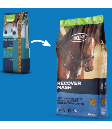 Aveve Recover Mash – Skånsom mash til hurtig restitution | HesteGrovvaren