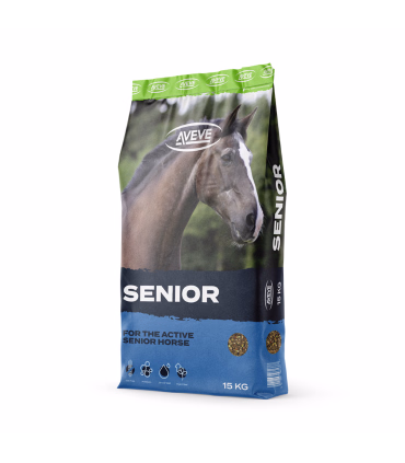 Aveve Senior – Skånsomt foder til ældre heste | HesteGrovvaren