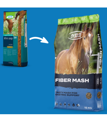 Aveve Fiber Mash – Kornfri mash til følsomme og ældre heste | HesteGrovvaren