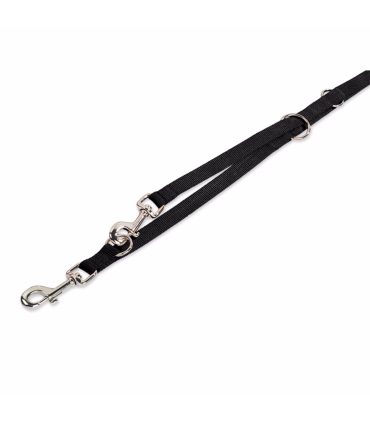 Dressurline Classic i sort nylon 2,00 m | HesteGrovvaren