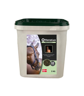 HorseLux Pure Vitality – tilskud der giver din hest energi, styrke og balance.