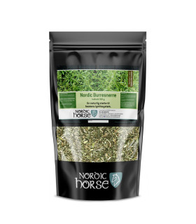 Nordic Burresnerre – naturlig støtte til hestens fordøjelse og hove.