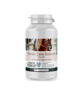 Nordic Calm Balance – naturligt beroligende tilskud til nervøse heste