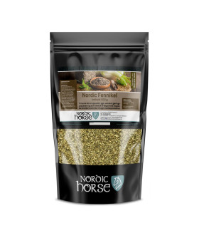 Nordic Fennikel – naturligt tilskud mod oppustethed og for bedre mælkeproduktion hos hopper.