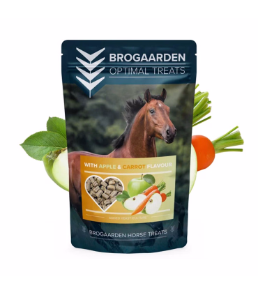 Brogaarden Treats - Apple & Carrot  - Hestefoder - HesteGrovvaren
