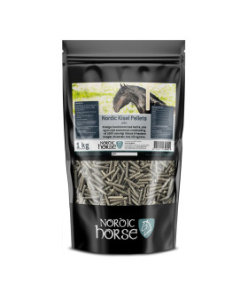 Nordic Kisel Pellets – naturligt kiseltilskud til heste. Nemt i pelletsform og populært valg hos mange hesteejere.