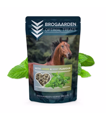 Brogaarden Treats - Herbs & Mint - Hestefoder - HesteGrovvaren