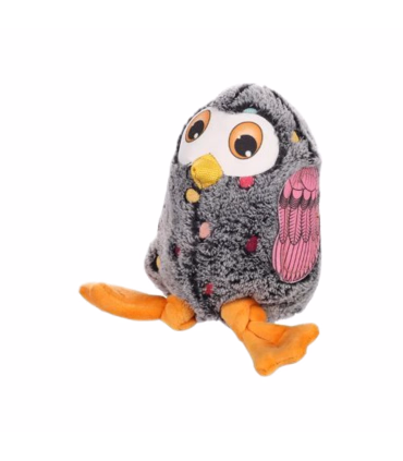 BIRDI hundelegetøj – bløde plys-fugle med piv til sjov leg.