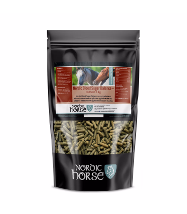 Nordic Blood Sugar Balance + – naturligt hestetilskud til stabilisering og vægtstyring.