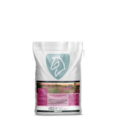 Nordic Easy Control – naturlig urteblanding til heste med behov for mere ro og balance i hverdagen.