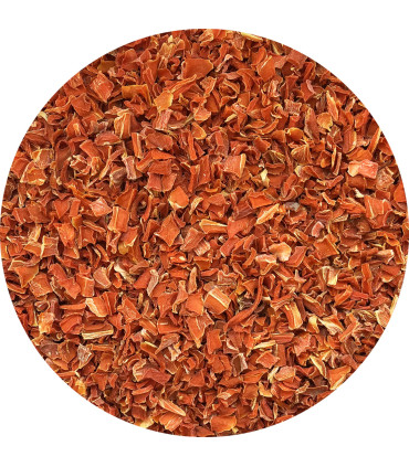 Tørret Nordic Gulerod – 100 g svarer til 1 kg friske gulerødder.