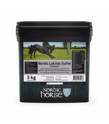 Nordic Lakrids Guffer – naturlige godbidder til din hest