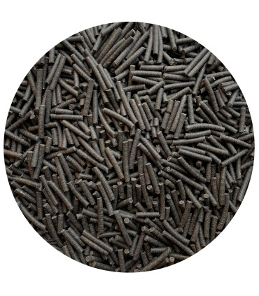 Nordic Sortkommen Pellets – naturligt tilskud til hestens immunforsvar og pels.