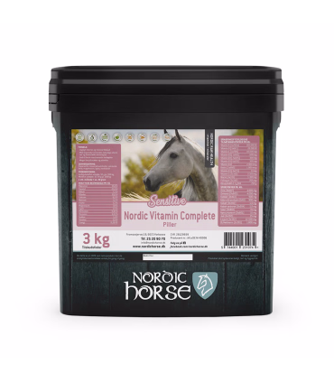 Nordic Vitamin Complete – fulddækkende vitamin- og mineraltilskud til heste