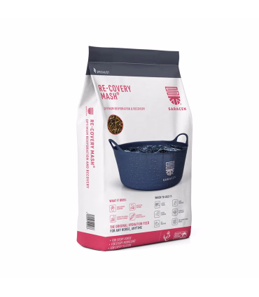 Saracen Re-Covery Mash til væskeindtag og restitution hos heste