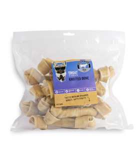 Treateaters Knotted Bone 16 cm – knudeben i 10-pak