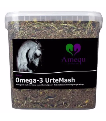 Omega-3 UrteMash – velsmagende supplement til alle heste
