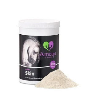 Amequ Skin – naturligt hudtilskud til heste hele året.