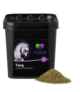 Amequ Tang – naturligt supplement til heste for hud, pels og restitution.