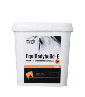 EquiBodyBuild-E – aminosyrer, vitamin E og selen til muskelstøtte.