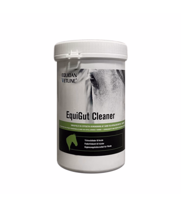 EquiGut Cleaner – binder og udrensning af sand og jord fra hestens fordøjelse.