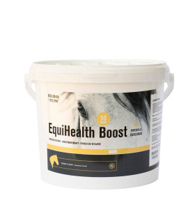 Fodertilskud fra Equidan med beta-glukaner og omega-fedtsyrer til hest