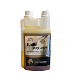 EquiOil Omega 3-6-9 – vegetabilsk olie til heste.