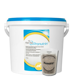 EquiTop Pronutrin – tilskud til beskyttelse af hestens maveslimhinde.
