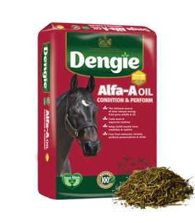 Dengie Alfa-A Oil - Hestefoder - HesteGrovvaren