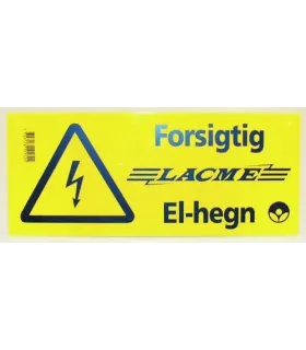 Advarselsskilt til elhegn - Hegnsartikler - HesteGrovvaren