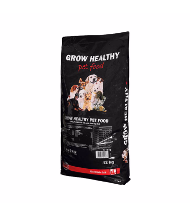 Grow Healthy Adult Omega hundefoder – sund pels, hud & led | HesteGrovvaren