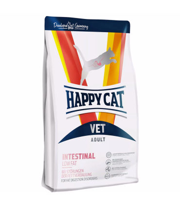 Happy Cat VET Intestinal Low Fat tørfoder - Fordøjelse - HesteGrovvaren