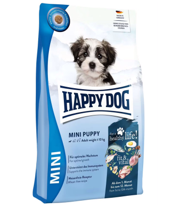Happy Dog Mini Puppy - Hundefoder - HesteGrovvaren