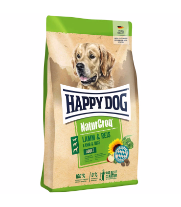 Happy Dog NaturCroq Lamm & Reis - Hundefoder - HesteGrovvaren