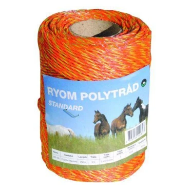 Ryom Polytråd orange 250 meter