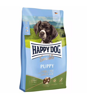 Happy Dog Sensible Puppy Lamm & Reis - Hundefoder - HesteGrovvaren