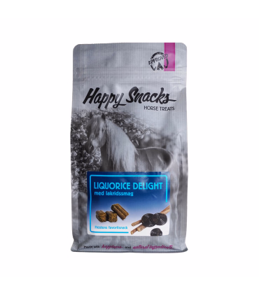 Happy Snacks Liquorice Delight - Hestegodbid - HesteGrovvaren