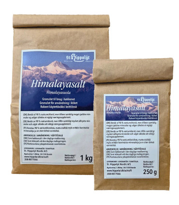 Himalayasalt - granulat til brug i køkkenet