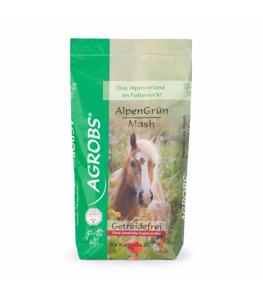 Agrobs AlpenGrün Mash - Hestefoder - HesteGrovvaren