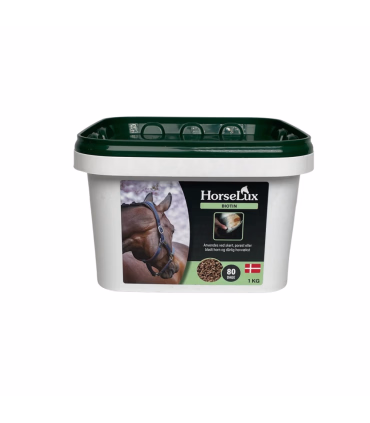 HorseLux Biotin – tilskud der styrker hestens hove og fremmer sund hovvækst.