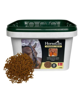 HorselLux Gurkemeje+ Melon - Hestefoder - HesteGrovvaren