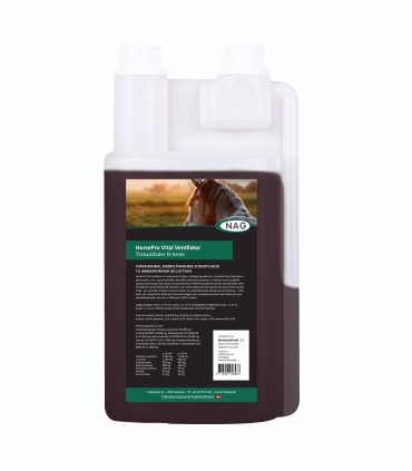 HorsePro Vital Ventilator – naturlig støtte til hestens luftveje og immunforsvar.