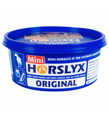 HorsLyx mini Original – sund og velsmagende belønning til heste og ponyer.