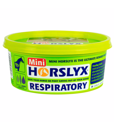 HorsLyx mini Respiratory – sund belønning med mentol, eukalyptus og anis til din hest eller pony.